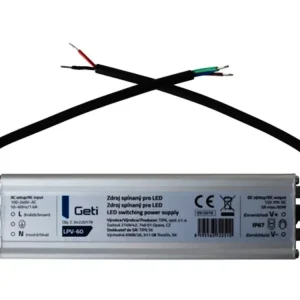Geti LPV-60 napájecí zdroj 12V/5A IP67 - Už jen pár kusů