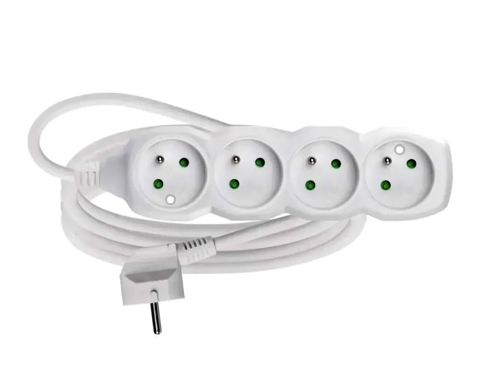 Nabídka - Emos P0412 prodlužovací kabel bílý