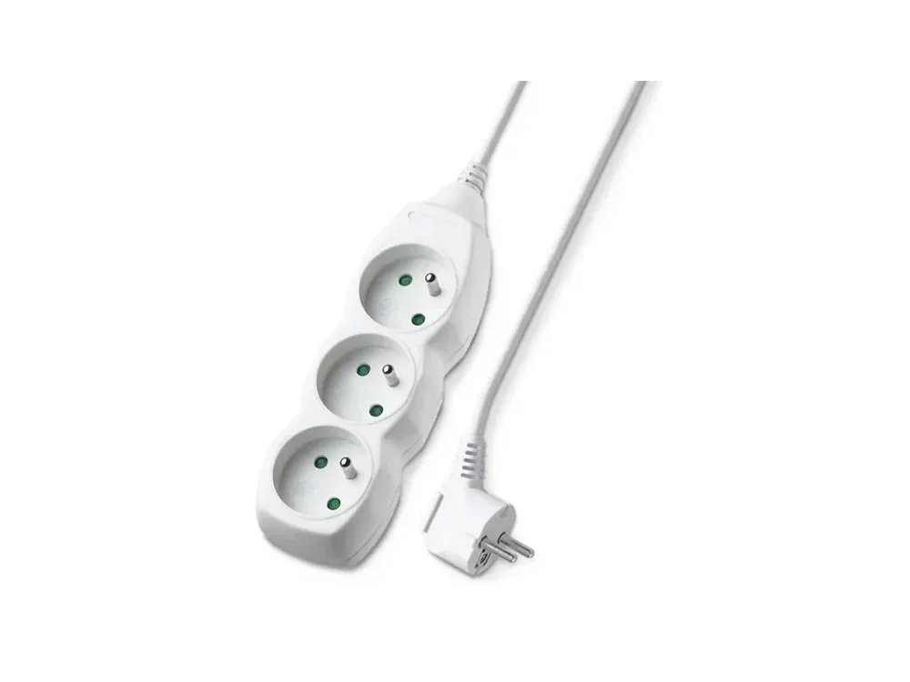 Nabídka - Geti GEC33 prodlužovací kabel 3m bílý