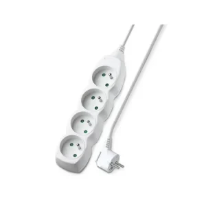 Super cena - Geti GEC45 prodlužovací kabel 5m bílý