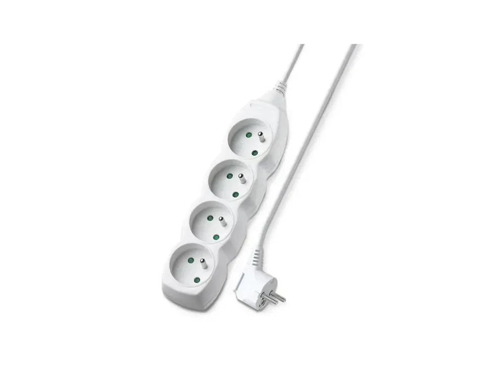 Super cena - Geti GEC45 prodlužovací kabel 5m bílý