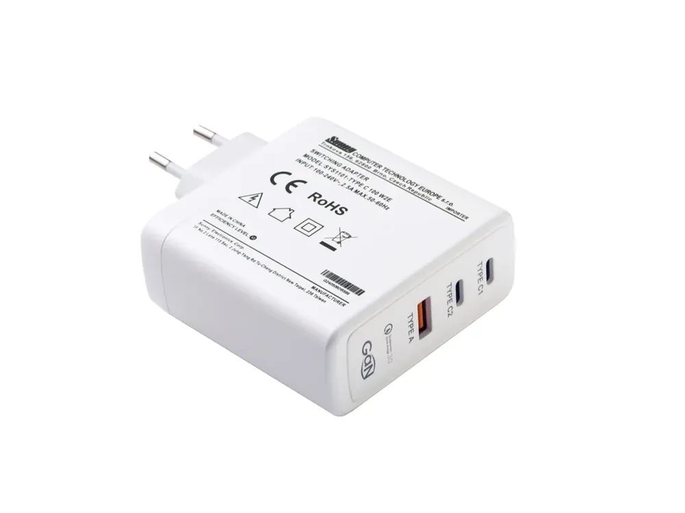 Snadné objednání - Sunny SYS1101-TYPE C 100 W2E univerzální USB nabíječka