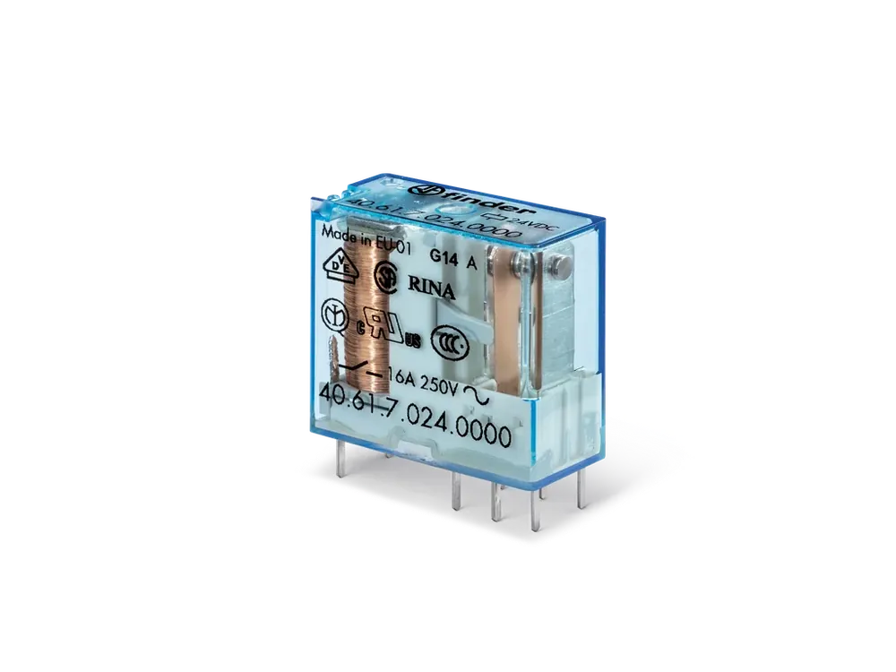 Relé 12V DC, SPDT, 16A, Finder 40.61.7.012.4000 | Akční cena