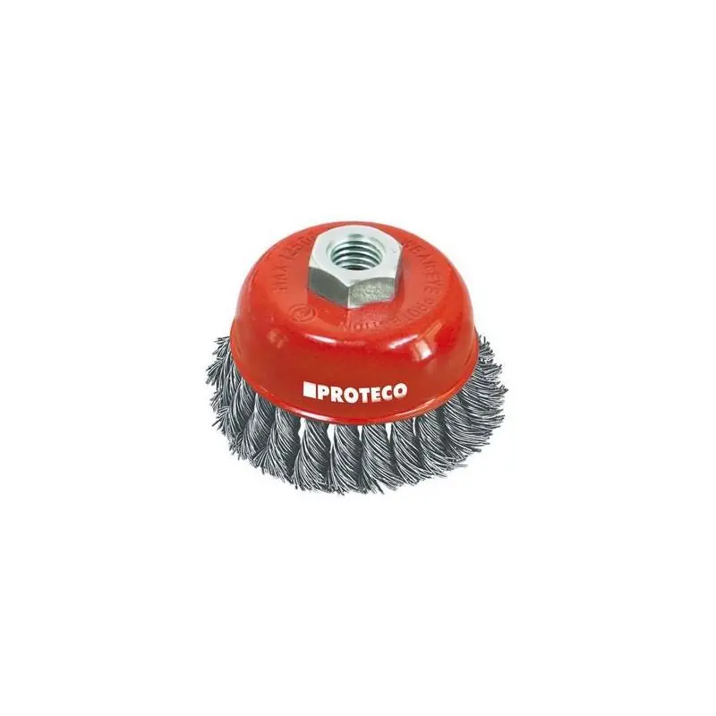 Kartáč hrnkový copánkový 65mmxM14x2 Fe0.5mm | Už jen pár kusů