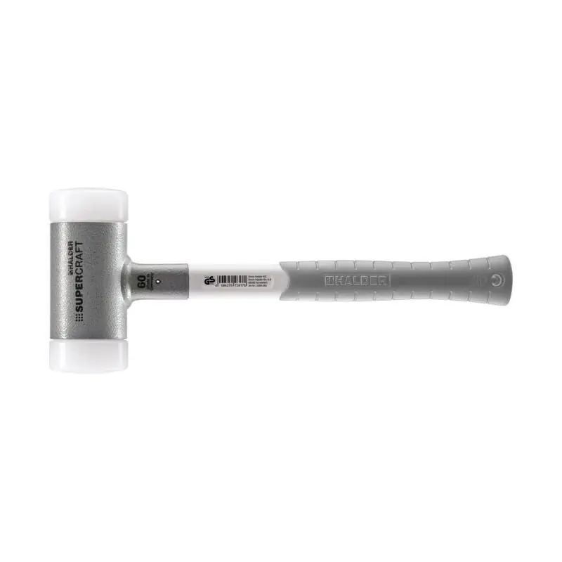 Kladivo 40 mm, SUPERCRAFT, měkké, bez zpětného rázu, s protiskluzovou 3-složkovou násadou, Halder 3399.040 | Výhodná nabídka