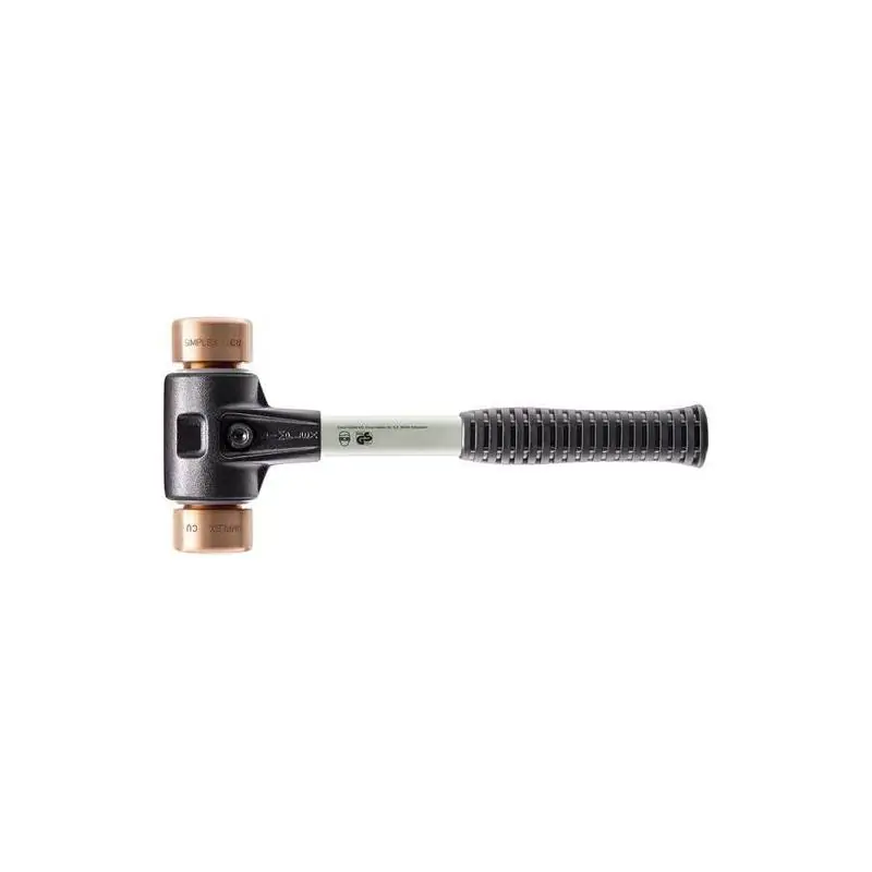 Kladivo bez zpětného rázu, hlavy z mědi 40 mm, Halder 3704 Simplex 3704.040 - K dispozici