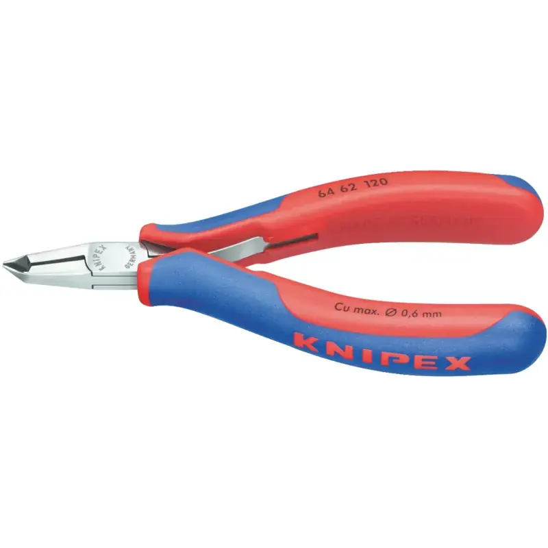 Skvělé hodnocení | Čelní štípací kleště pro elektroniku fazeta KNIPEX 64 02