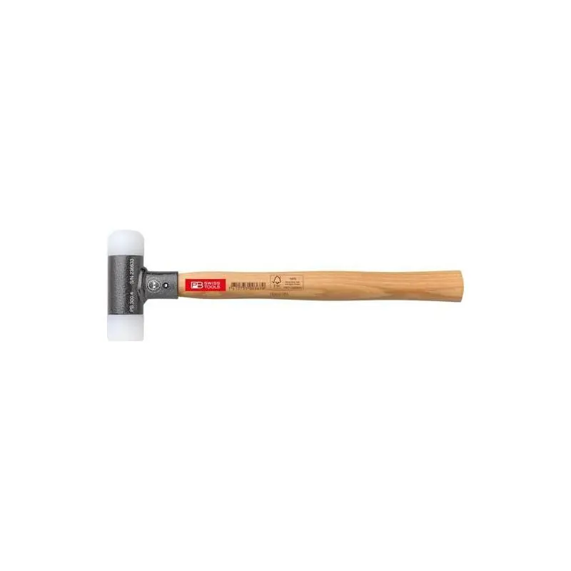 Kladivo s měkkým povrchem a dřevěnou rukojetí, bez odskoku 60 mm, PB Swiss Tools, PB 300.7 - Nabídka