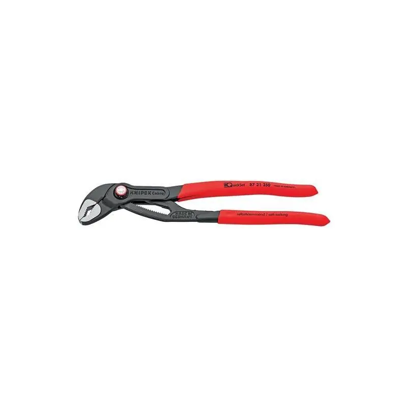 Ihned k dispozici - Kleště pro vodní čerpadla Cobra QuickSet 300 mm dip insul. KNIPEX