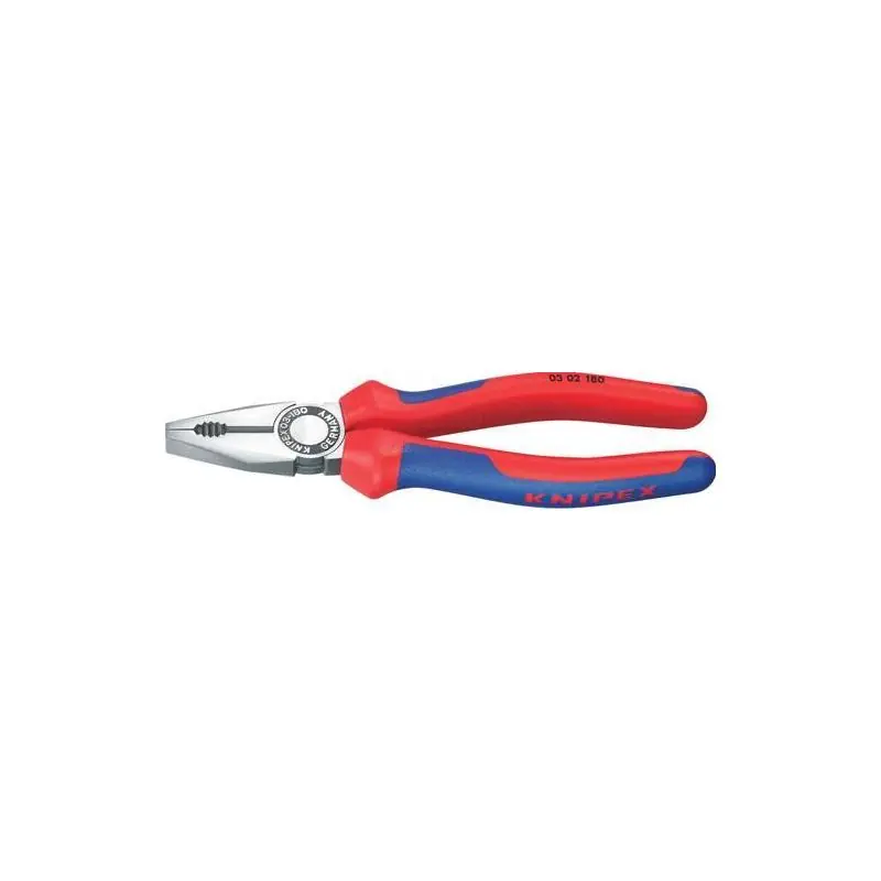 Kombinované kleště leštěná hlava a vícesložkové návleky 200mm KNIPEX 03 02 200 - Rychlé doručení