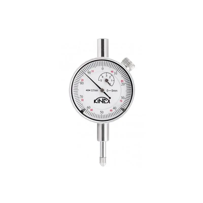 Výhodný nákup | Úchylkoměr číselníkový KINEX 0-5 mm/40 mm/0,01 mm, ISO 46325, ČSN 25 1811, ČSN 25 1816