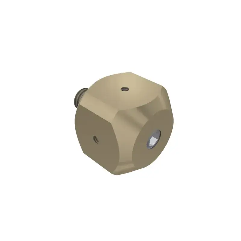 Cubical stylus holder M5, titanium | Bezpečná platba