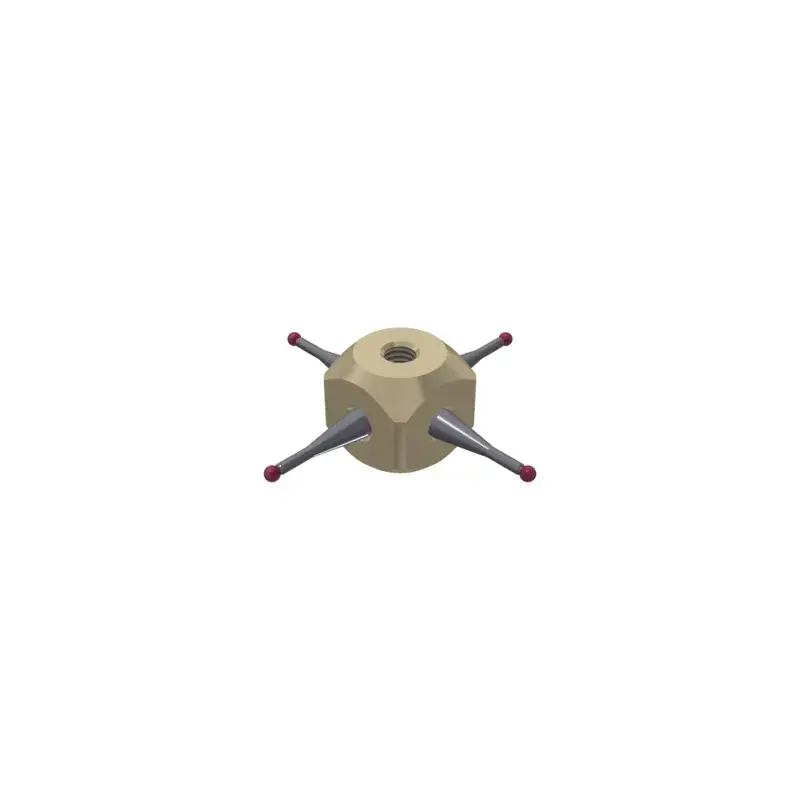 4-way cube stylus M5 ruby ball Ø2,0mm | Expresní doručení