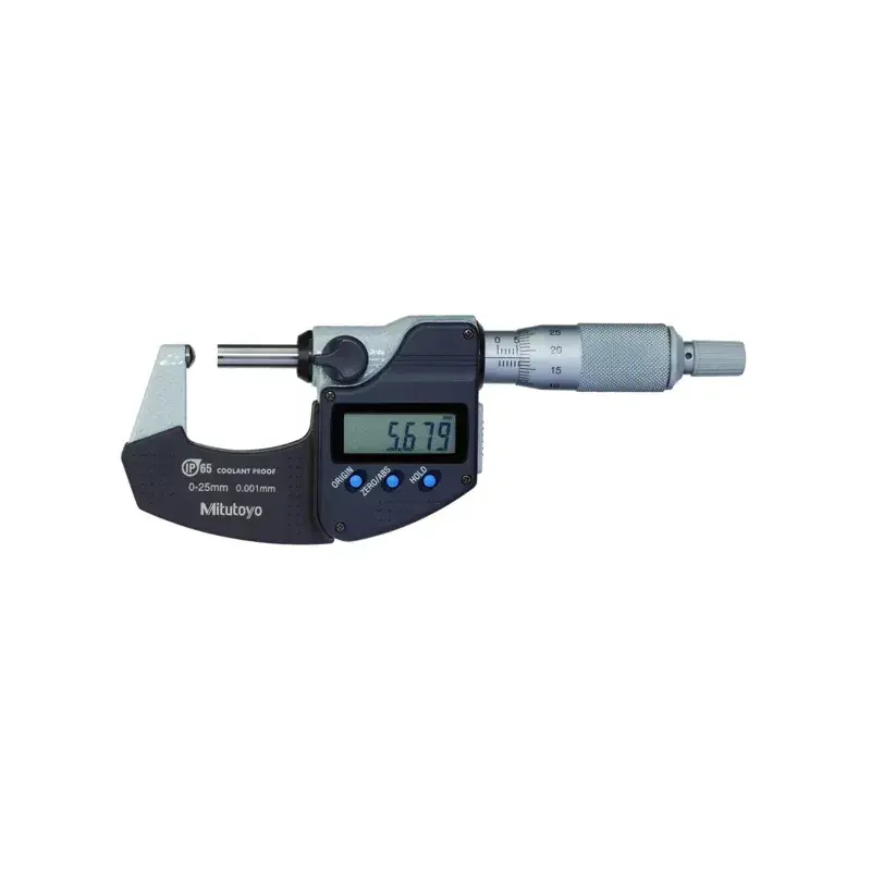 Slevy | DIGIMATIC Třmenové mikrometry s kulovým nebo válcovým pevným dotekem 0-25 mm