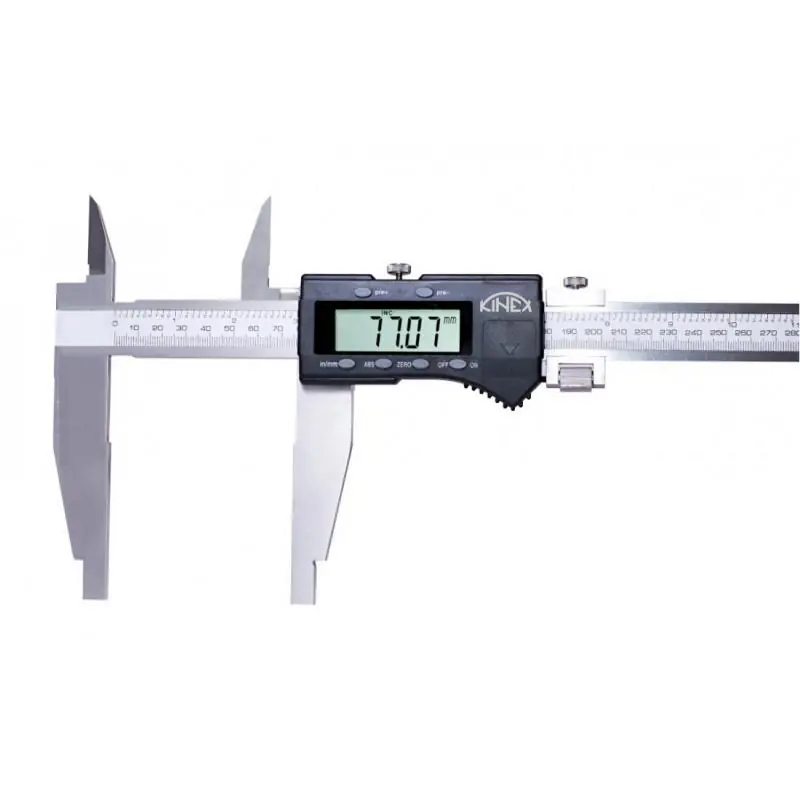 Digitální posuvné měřítko s horními noži KINEX 2000/150/0,01 mm, DIN 862 | Akční nabídka
