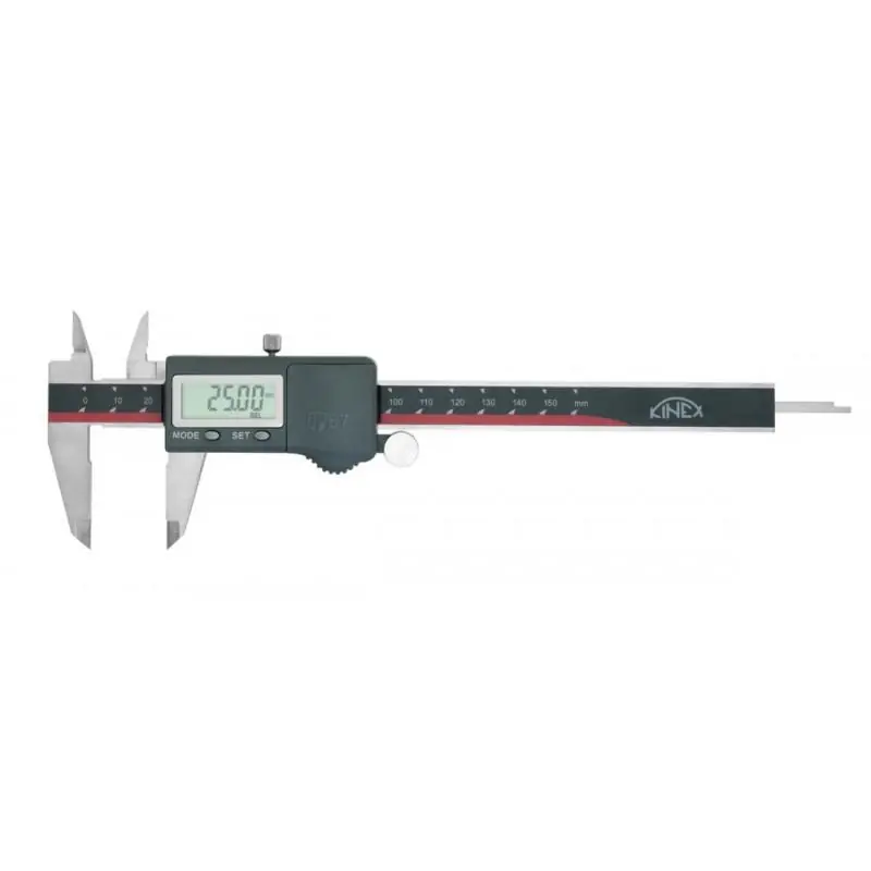 Digitální posuvné měřítko do vlhkého prostředí KINEX ABSOLUTE ZERO 300/60 mm, DIN 862, IP 67 - Akční cena