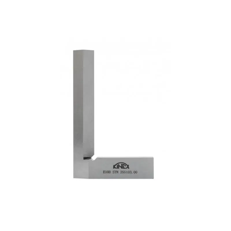 Zlevněno | Úhelník nožový (vlasový) KINEX E 100x63 mm, ČSN 25 5103