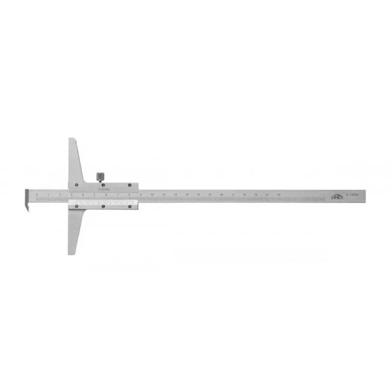 Hloubkoměr s nosem KINEX 500 mm, 0,02mm, ČSN 25 1280, DIN 862 | Nově k dispozici