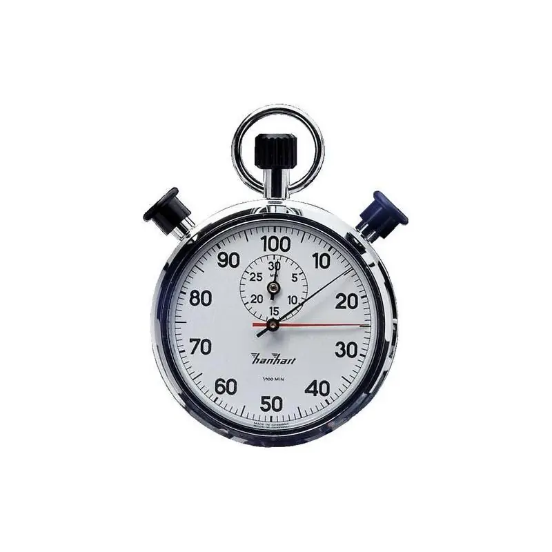 Přesné dvojité stopky 1/100 -min. 30min. Hanhart 135.0201-0S - Nově v e-shopu