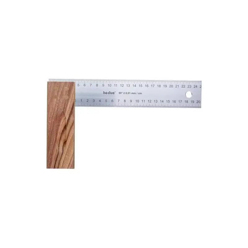 Kvalitní produkt - Hedue - truhlářský ůhelník ořech 300 mm nerez čepel 45 mm