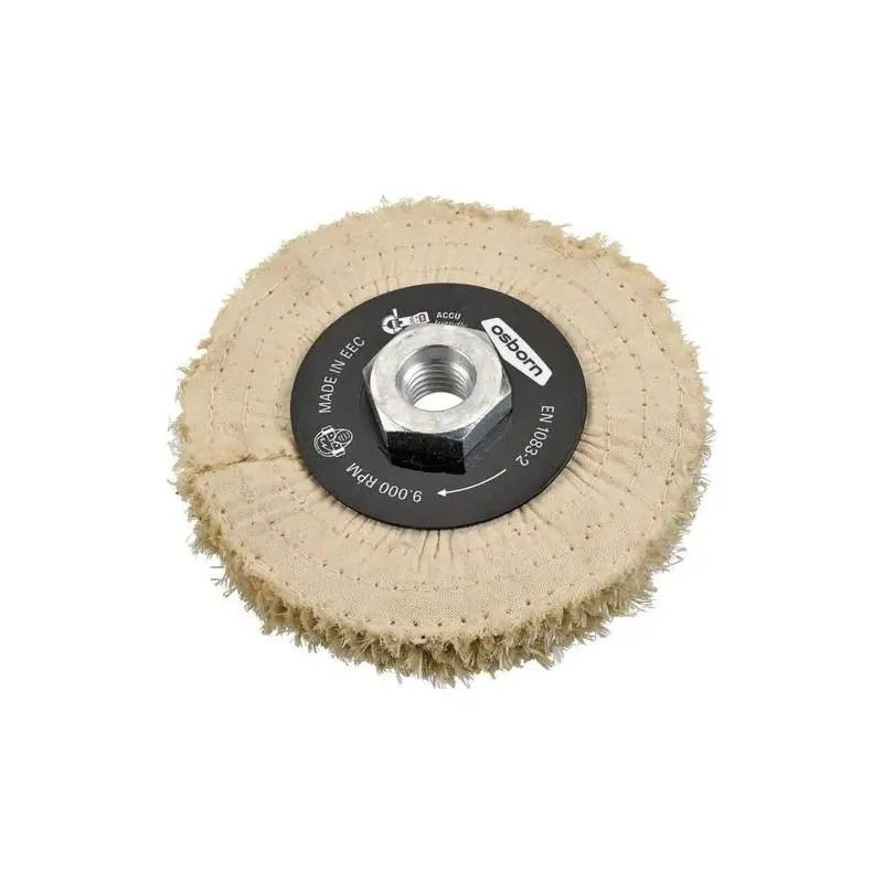 Lešticí kotouč Folded Buff 100 mm, sisal Osborn L940030842 - Snadný nákup