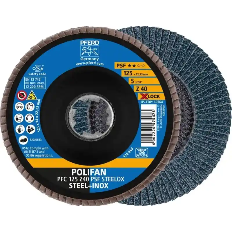 Vrácení zdarma | PFERD Lamelový brusný kotouč X-LOCK PSF