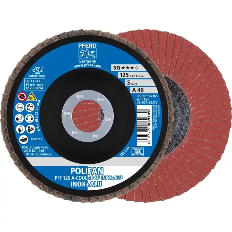 Speciální cena | PFERD Lamelový brusný kotouč plochá 125 mm