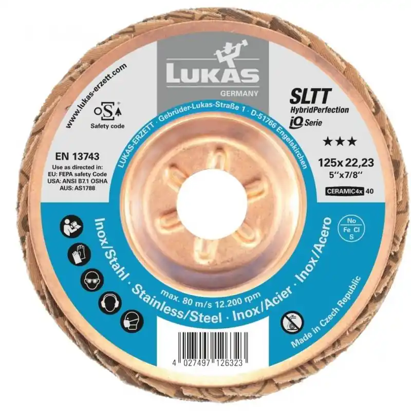 Lamelový brusný kotouč SLTT univerzální Ø 178 mm Keramická zrnitost 40 - Slevy
