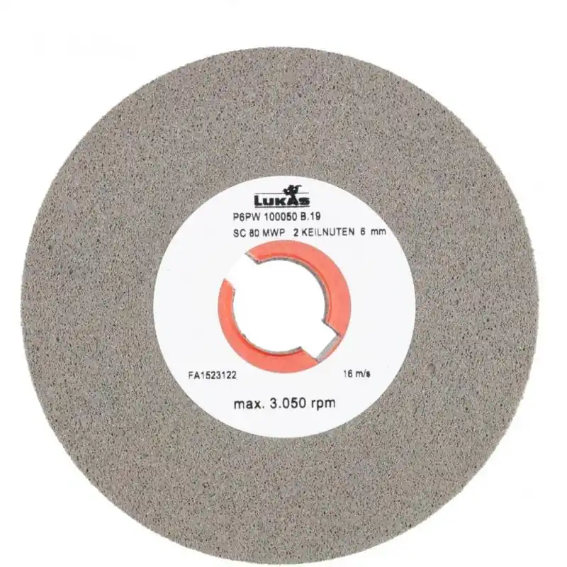 Lešticí kotouč P6PW střední 100x50 mm otvor 19 mm zrnitost karbidu křemíku 80 | Cena od výrobce
