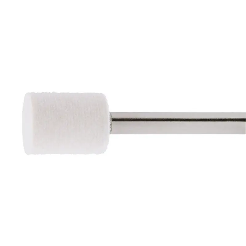 Velmi žádaný produkt | Leštící tělísko P3ZY válcovitého tvaru 12x20 mm hřídel 6 mm plsť pro lešticí pastu