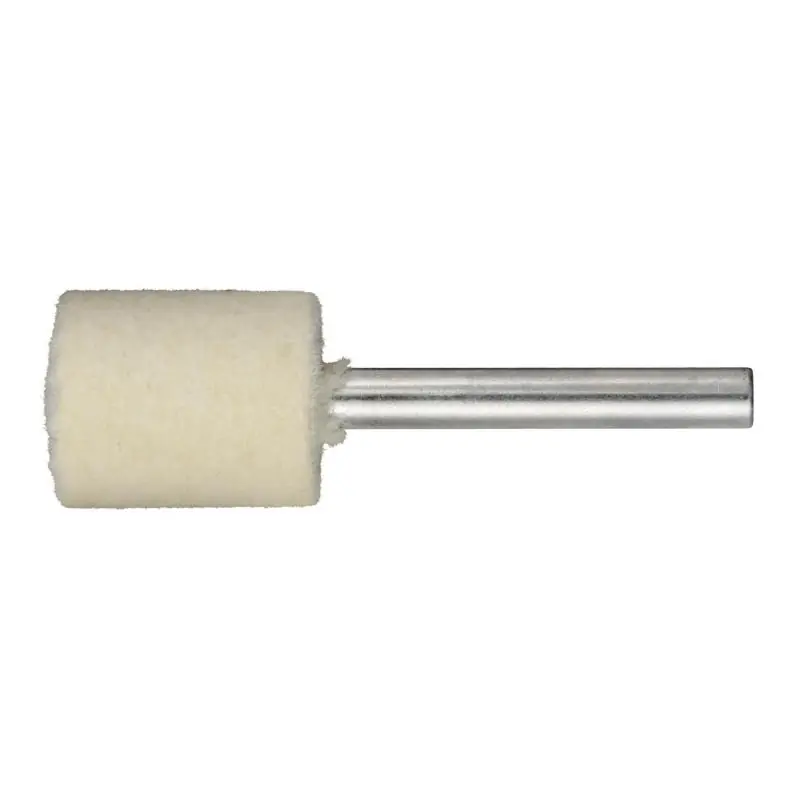 Pospěšte si - Leštící tělísko P3ZY válcové 20x25 mm stopka 6 mm plst na lešticí pasty