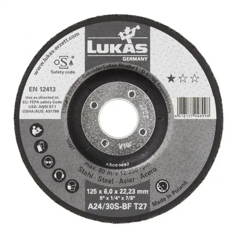 Brusný kotouč T27 na ocel 230x6 mm s klikou | Končí brzy