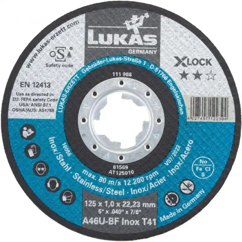 Řezný kotouč T41 na nerezovou ocel 115x1,0 mm rovný | Novinka v nabídce