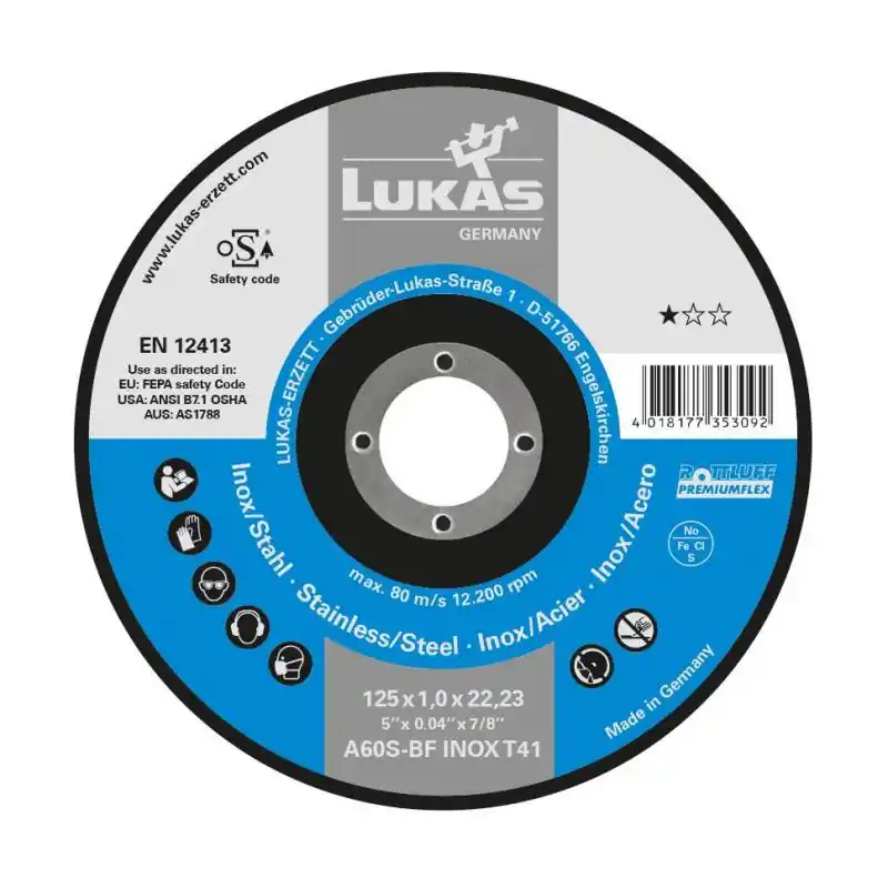 Akční cena - Řezný kotouč T41 na nerezovou ocel 230x3 mm rovný