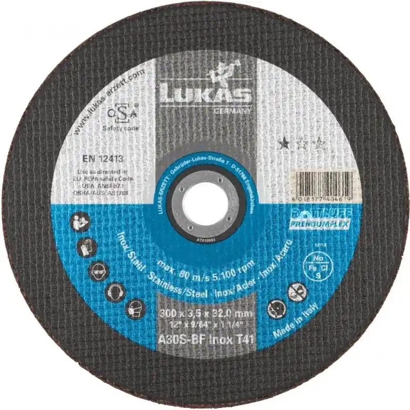 Akční sleva | Řezný kotouč T41 na nerezovou ocel 300x3,5 mm rovný
