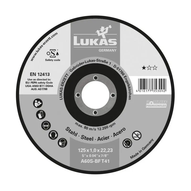Řezný kotouč T42 na ocel 115x2,5 mm s odsazením | Rychlé odeslání