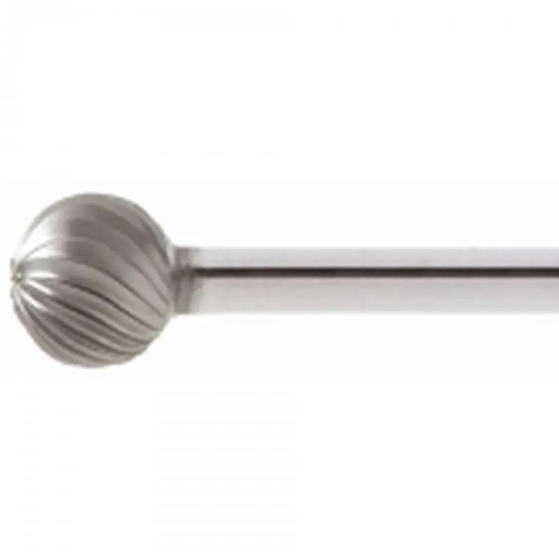 Vrácení zdarma - Minifréza LUKAS HSS MF kulová pro nerezovou ocel/ocel 8x7,7 mm stopka 3 mm