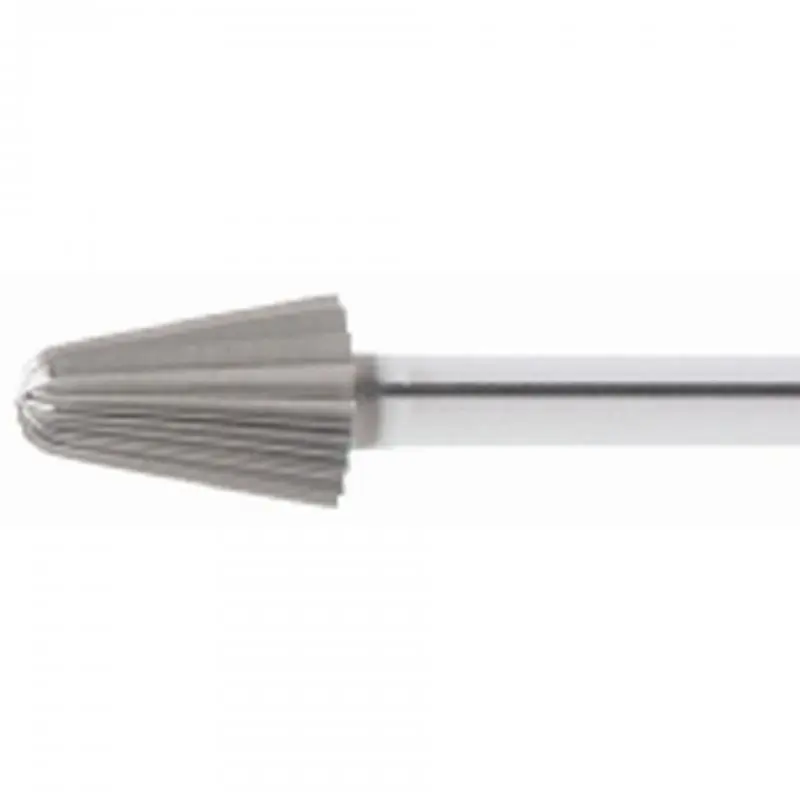 Snadné objednání | Minifréza LUKAS HSS MF s kulatým kuželem pro nerezovou ocel/ocel 7x10 mm stopka 3 mm