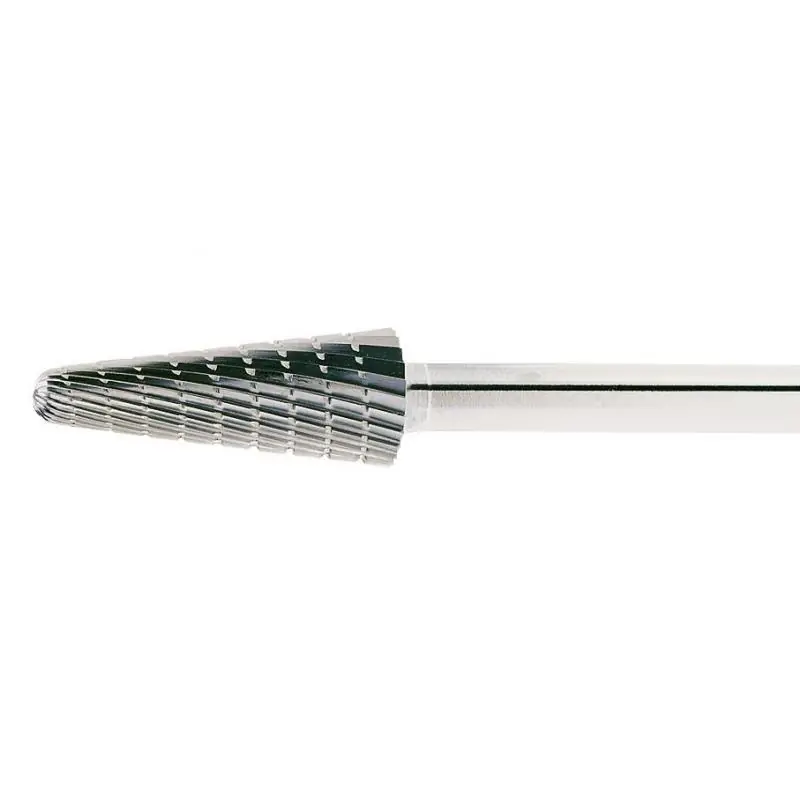 HSS fréza MFL s kulatým kuželem pro nerezovou ocel/ocel 12x30 mm stopka 6 mm - Cenová bomba