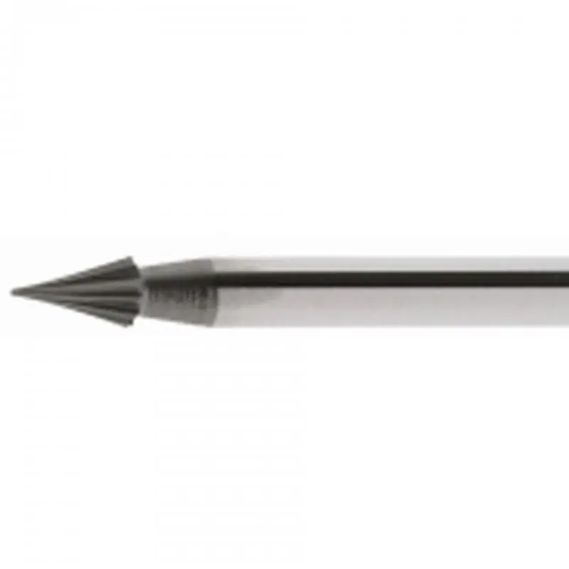 Bestseller - Minifréza LUKAS HSS MF se špičatým kuželem pro nerezovou ocel/ocel 3,2x5,6 mm stopka 3 mm