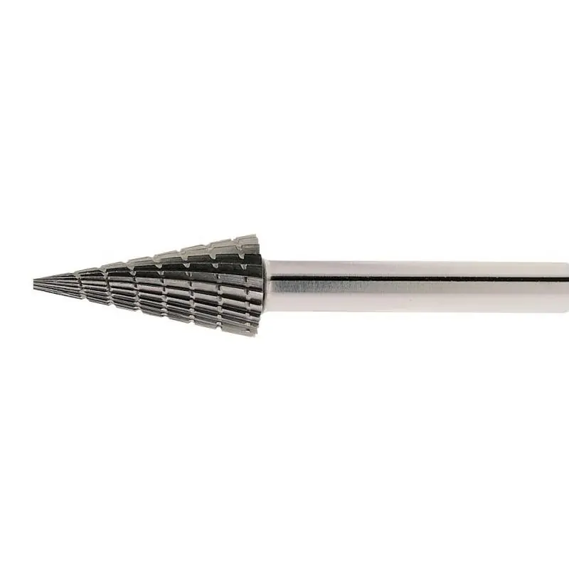 Frézy LUKAS HSS MFM se špičatým kuželem pro plasty/dřevo/pryž 6x18 mm stopka 6 mm - Bezpečný nákup
