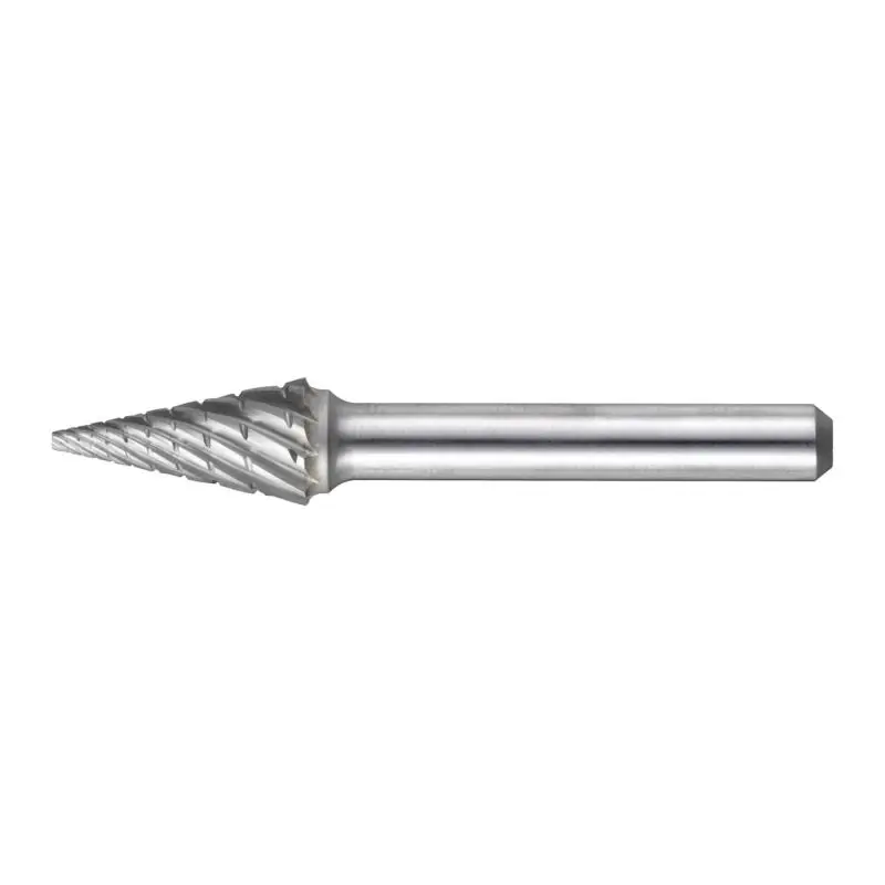 Slevy | Fréza LUKAS HFM špičatý kuželový tvar na nerezovou ocel/ocel se stopkou 8x20 mm 6 mm