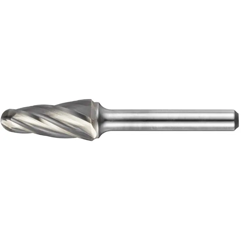 Fréza LUKAS HFL s kulatým kuželíkem na hliník 12x25 mm stopka 6 mm - Akční sleva