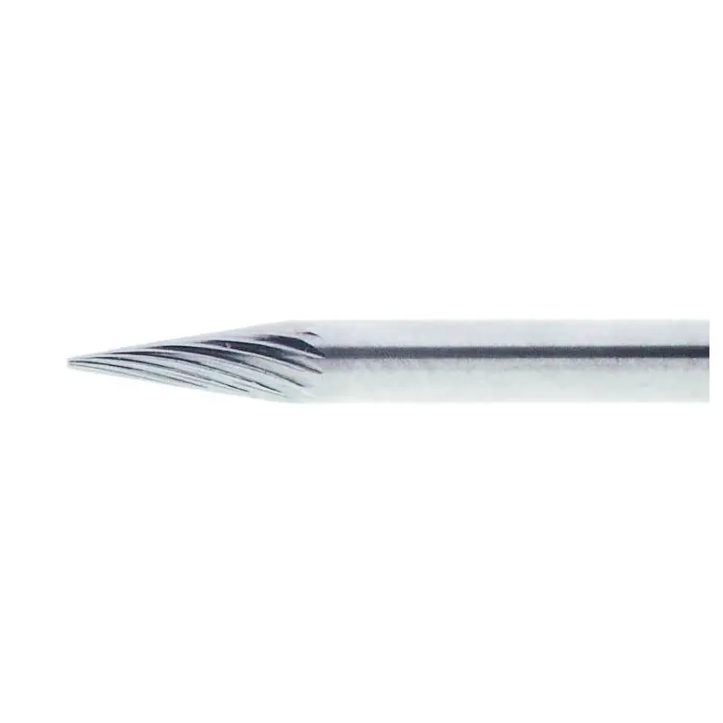 Snadné vrácení | Fréza LUKAS HFM špičatý kuželový tvar pro nerezovou ocel/ocel 6x13 mm stopka 3 mm