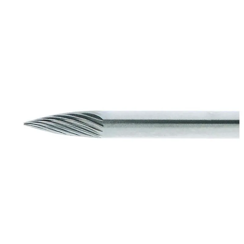 Fréza LUKAS HFG špičatá oblouková na nerezovou ocel/ocel 3x13 mm stopka 3 mm | Skvělá cena