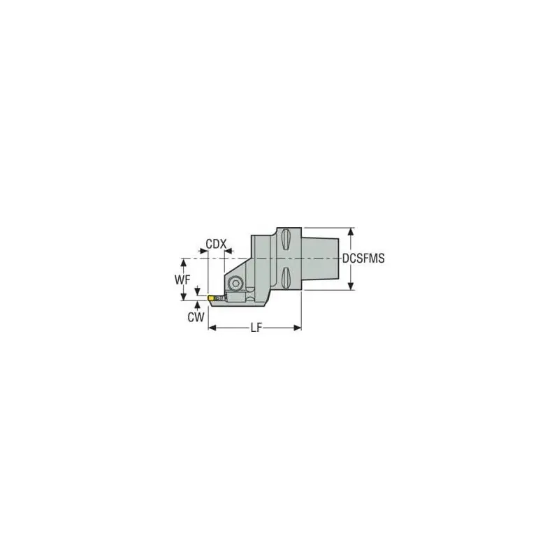 Zvýhodněná cena | C6-CFIL-45075-06R080055-JET Držák pro soustružení, Jetstream Tooling