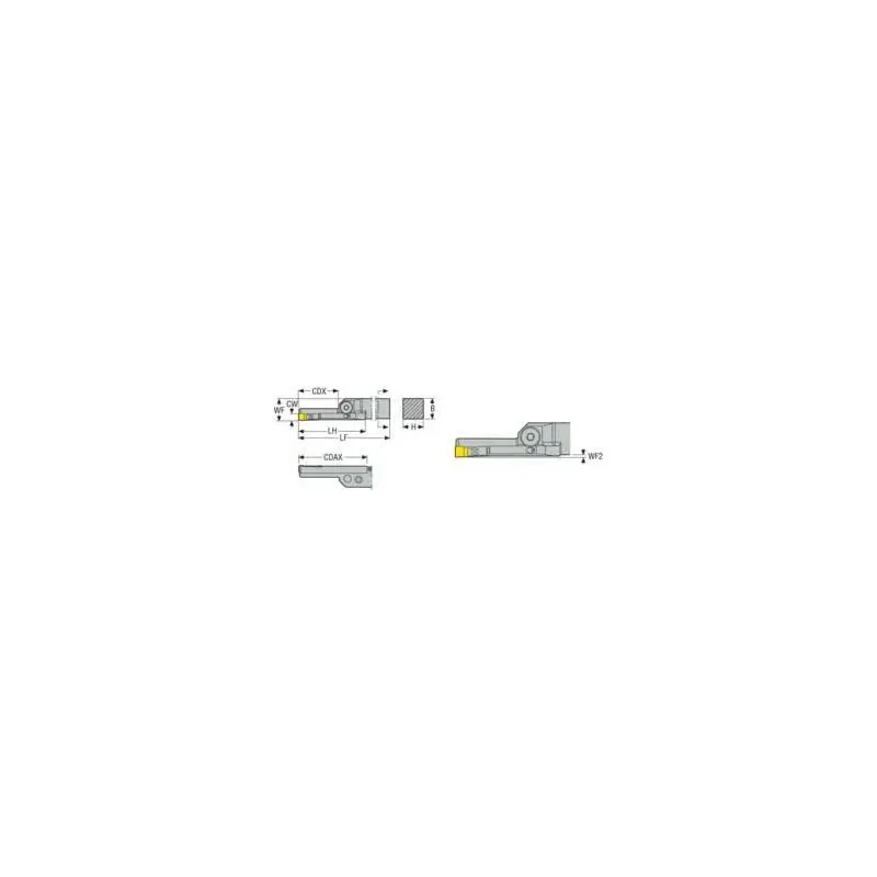 CFOL10003D-R5.003.50-JET Držák pro soustružení, Jetstream Tooling | Oblíbený produkt