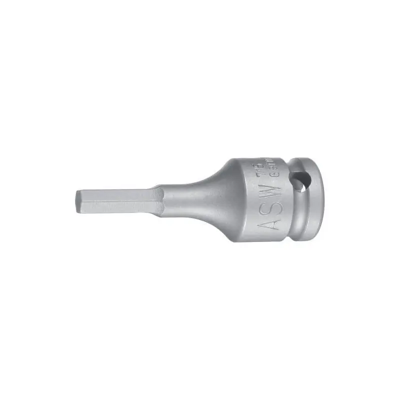Za tepla kovaný Adaptér-bit 3/8" vnitřní 6-hran 6mm ASW - Rychlá doprava