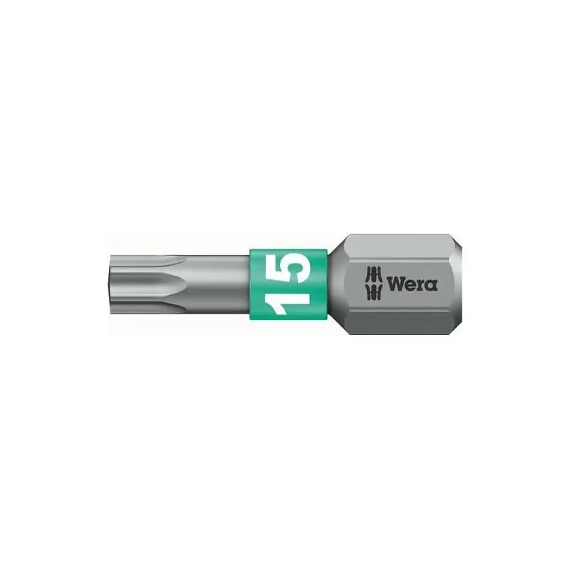Bit 1/4" DIN3126 C6,3 T15x 25 mm BiTorsion Wera | Extra sleva