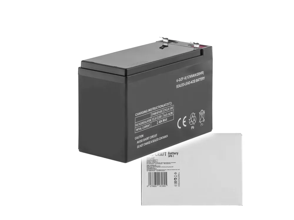 Olověný akumulátor 12V 8Ah Procraft SPR-1 SPR-1 - Snížená cena